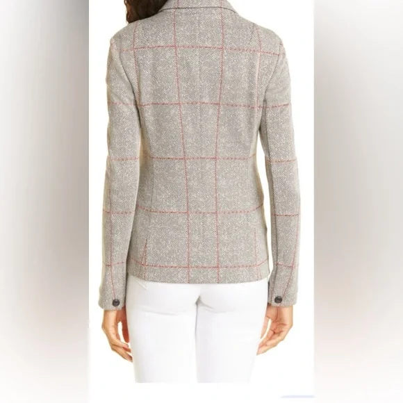 Rag & Bone Check Viscose Slade Blazer Size 6